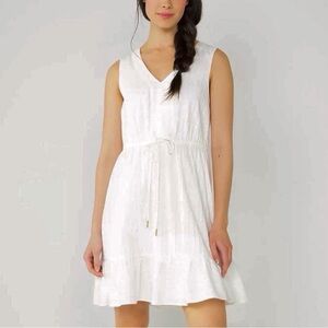 Draper James White Sundress 2X Womens RSVP Sleeveless Summer Cottagecore Cowgirl